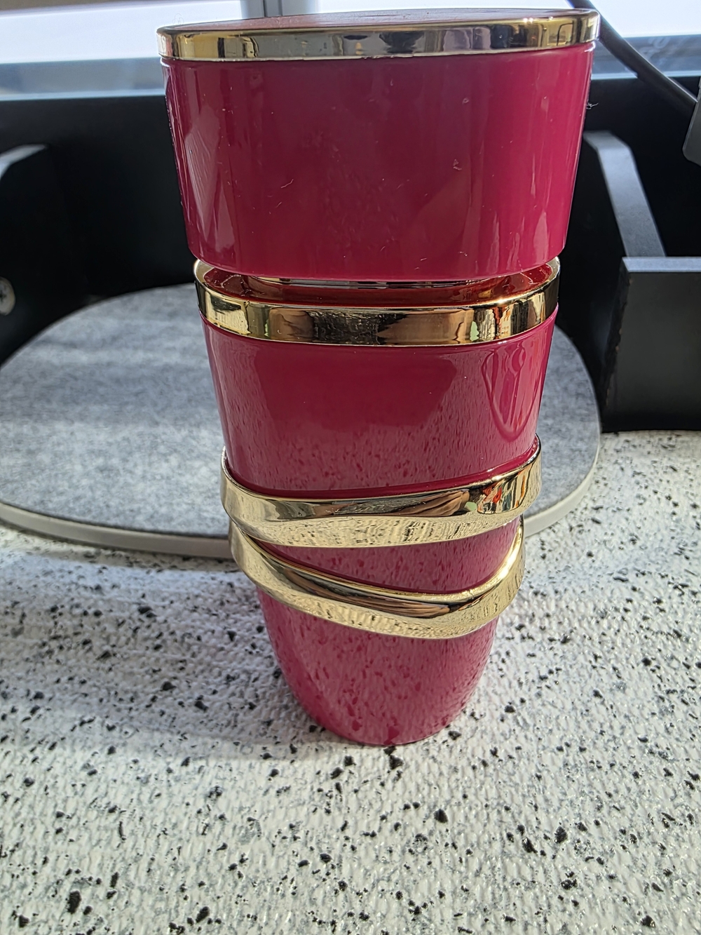Yara by Lattafa Women’s Fragrance Bottle - Pink with Gold Accents - Picture 3 of 6